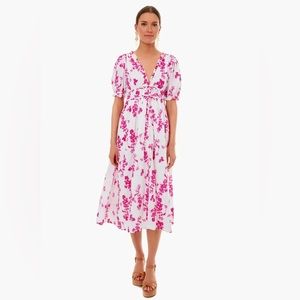 NWT Ro’s Garden Vienna Dress in Magenta Pink, Size XS